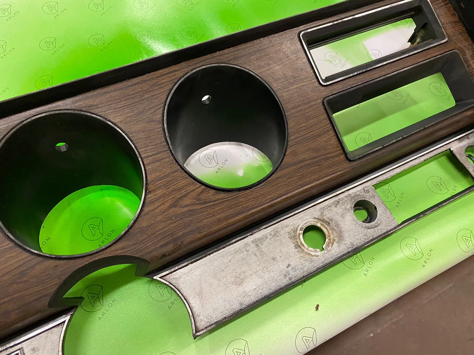 1970 1971 1972 Pontiac GTO дерево зерно приборной панели спидометр инструмент отделки ободок - Изображение 3 из 4