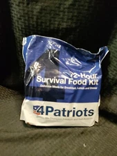 4Patriots 72-Hour Survival Food Kit: Disaster-Resistant Emergency Food With to
