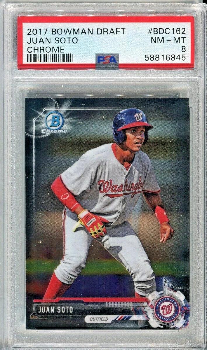 スポーツ選手 MLB 2017 JUAN SOTO CHROME ref Bowman Juan Soto Baseball Sports Trading Cards & Accessories for