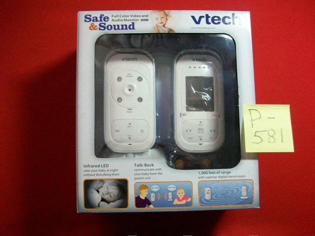Vtech Vm311 Safe And Sound Full Color Video W Audio Baby Monitor For Sale Online Ebay Vtech Vm311 Safe And Sound Full Color Video W Audio Baby Monitor For Sale Online Ebay