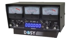 Dosy TFB-3001-S 3 Meter In-Line Wattmeter SWR/AM/USB/LSB w Frequency Counter New