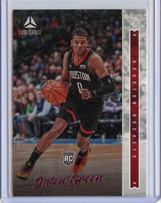 2021-22 Panini Chronicles Pink #263 Jalen Green Luminance RC 2021-22 Panini Chronicles Pink #263 Jalen Green Luminance RC