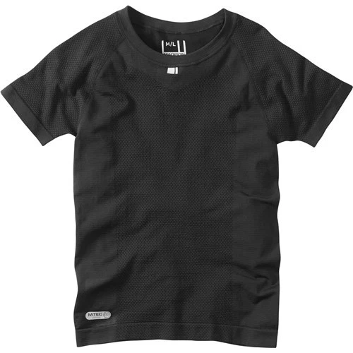 Black Short Sleeve Cycling Base Layers