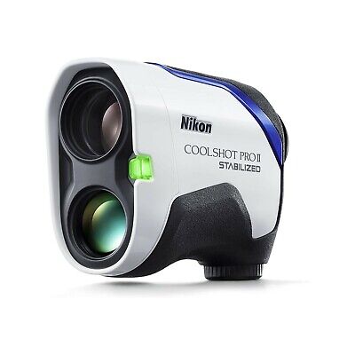 Nikon COOLSHOT ProII Golf Rangefinder Stabilized View 16758 White