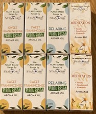 Stamford Aroma Oil 8x10ml Variety Frankincense Relaxing Meditation Plant Based