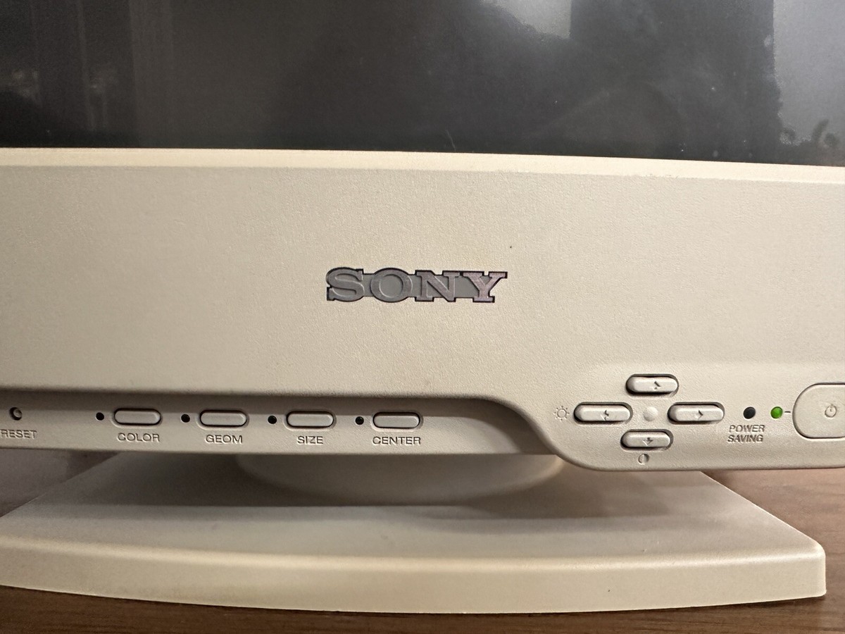 Vintage Sony Trinitron Multiscan 17sf Monitor CPD-17sf1 | eBay