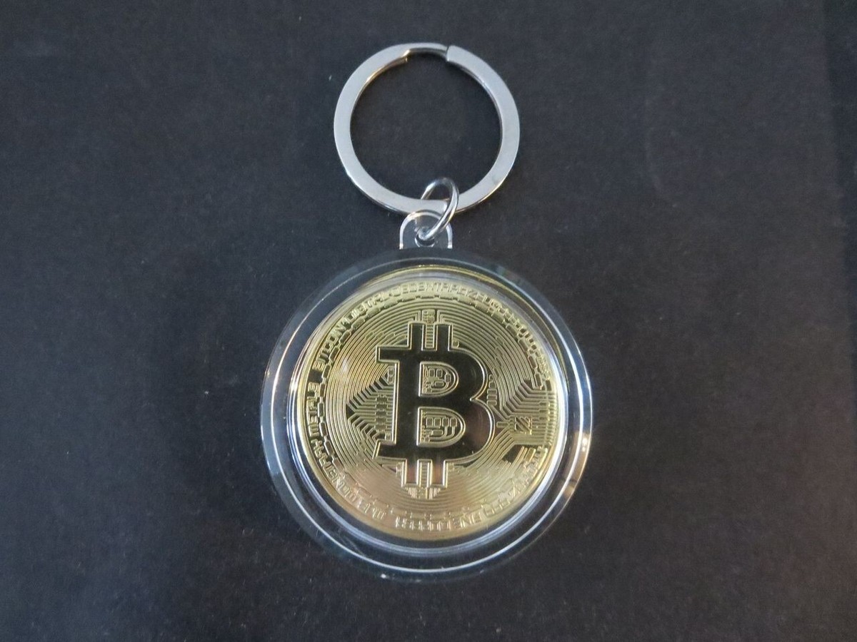 Aliexpress Bitcoin Keyring Bitcoin Coin Keychains Gold Plated Metal BTC  Token Keyrings
