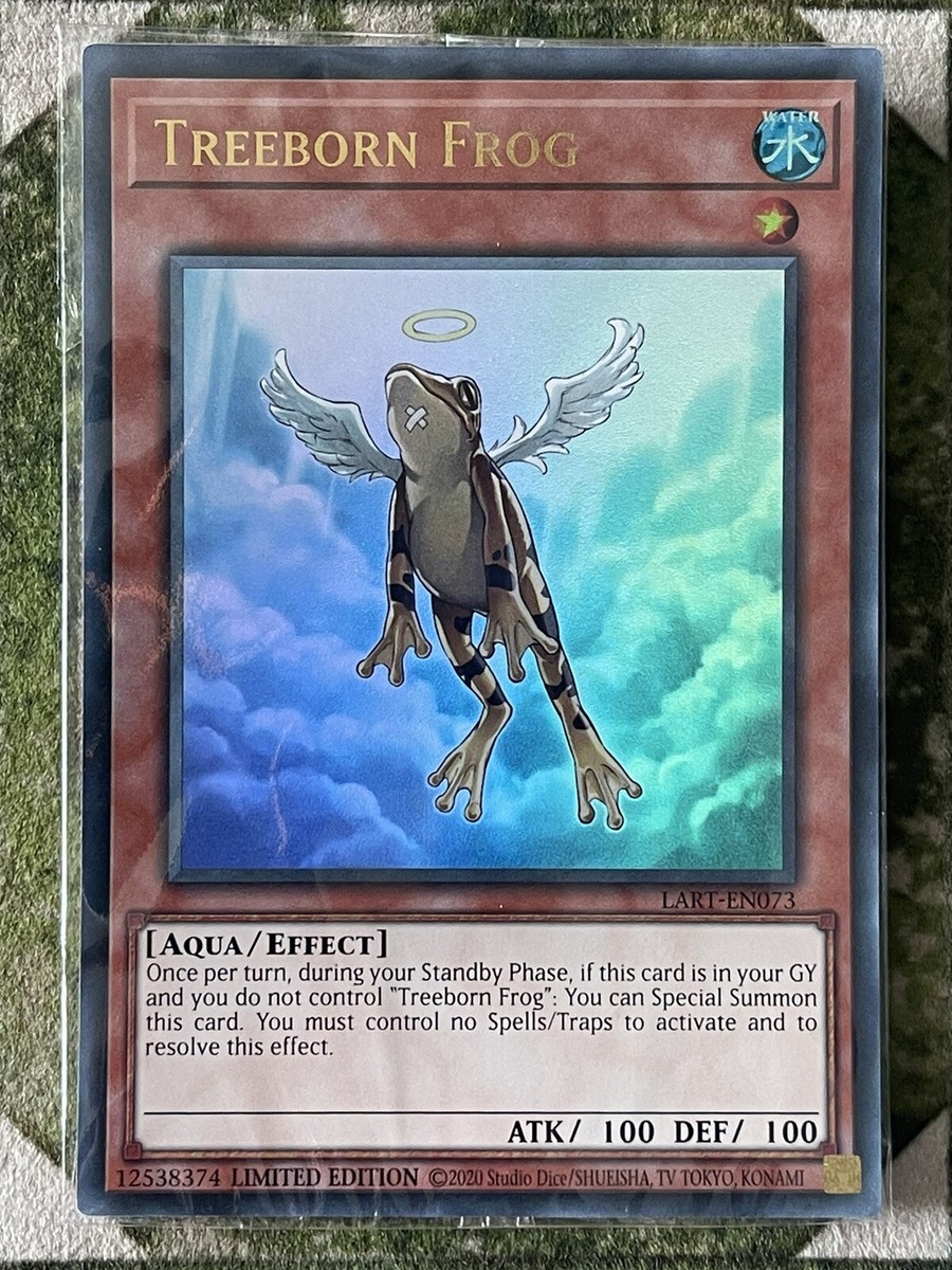 Yugioh TREEBORN FROG Ultra Rare Lost Art LART-EN073 SEALED