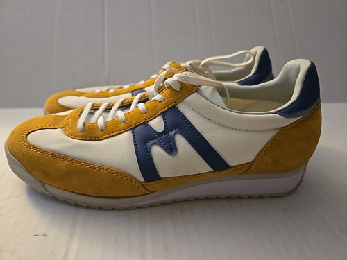 Karhu Mestari Curry/True Navy Men's Athletic Shoes Size 7