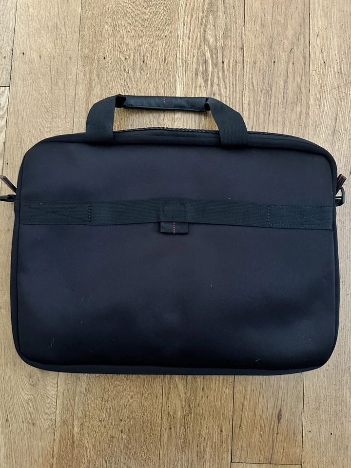 SAMSONITE FUNDA PARA COMPUTADORA PORTÁTIL BOLSA DE VIAJE NEGRA 18"x13" CLAMSHELL Foto 2 de 4