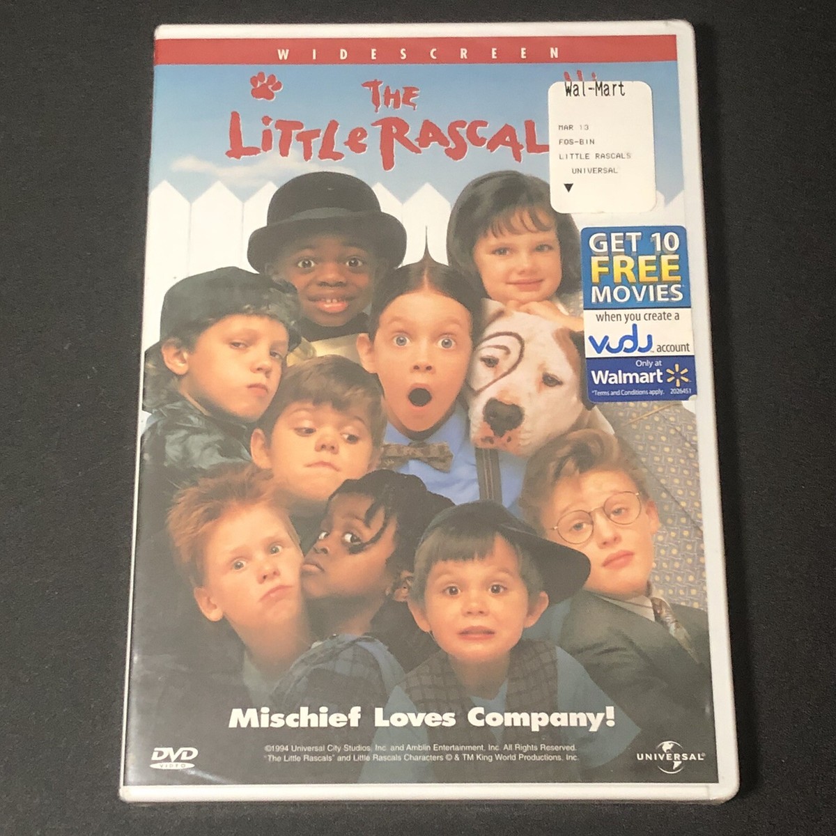 NEW/SEALED The Little Rascals (DVD, 1994) Universal Studios