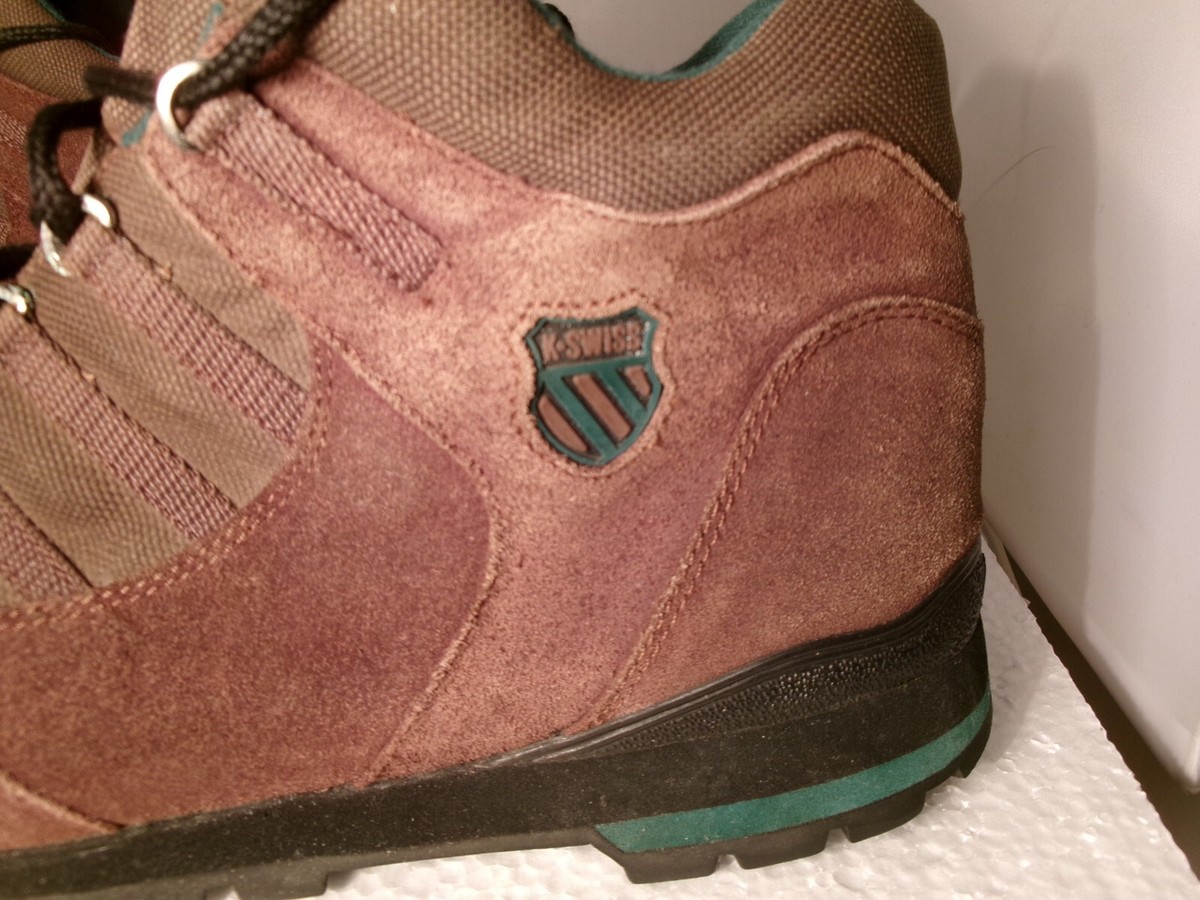 Vintage 90s Aspen Mens Suede Shoes Size 10.5 Brown Hiking Chukkas Made In Poland Aspen Trail Finders Women main image 3
