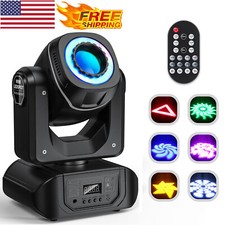 120W RGBW LED Moving Head Stage Light DMX DJ Disco Club Party Beam Spot Lighting