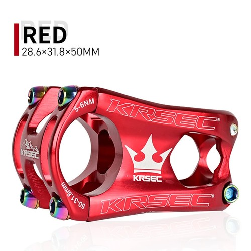 BMX MTB Bicycle Stem 28.6*31.8*50mm Road Bike Handlebar Stem Cycling Accessories - Picture 13 of 34