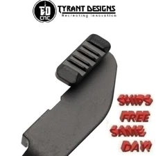 Tyrant CNC Hellcat/Pro Series Extended Slide Release BLACK # TD-HCATSCL-BLK