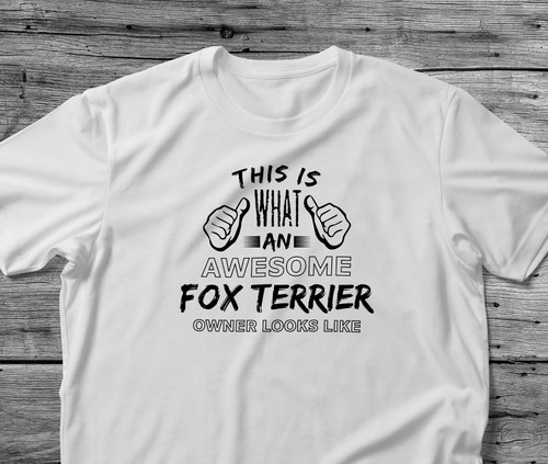 Fox Terrier Wire T Shirt Hoodie Dog Walking Owner Gift B2G1F! - Picture 76 of 84