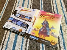 BOX ART ONLY Indiana Jones The Last Crusade Original Sega Genesis Case Sleeve