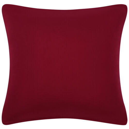 Pillowcase cushion cover square box 45 x 45 cm red case - Picture 1 of 8