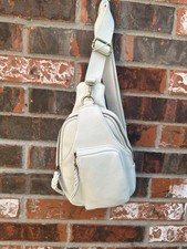 Ivory “wendall” Sling Backpack Purse (new, With Tags)
