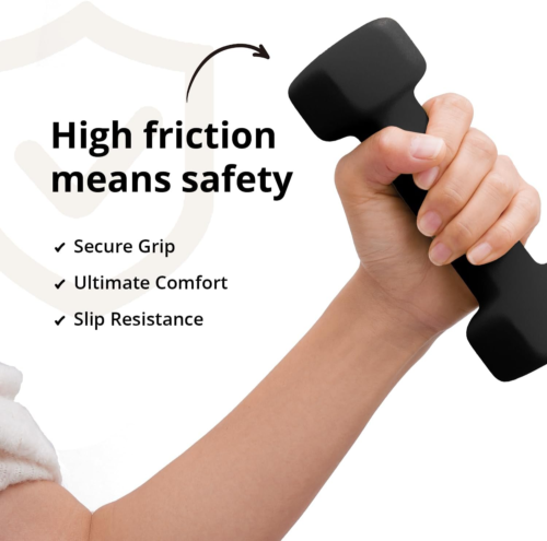 Weights Dumbbells 10 Colors Options Compatible with Set of 2 Neoprene Dumbbells - Picture 3 of 27