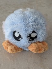 Neopets 2004 Blue  Pink Striped JubJub Plush Stuffed Animal 6''