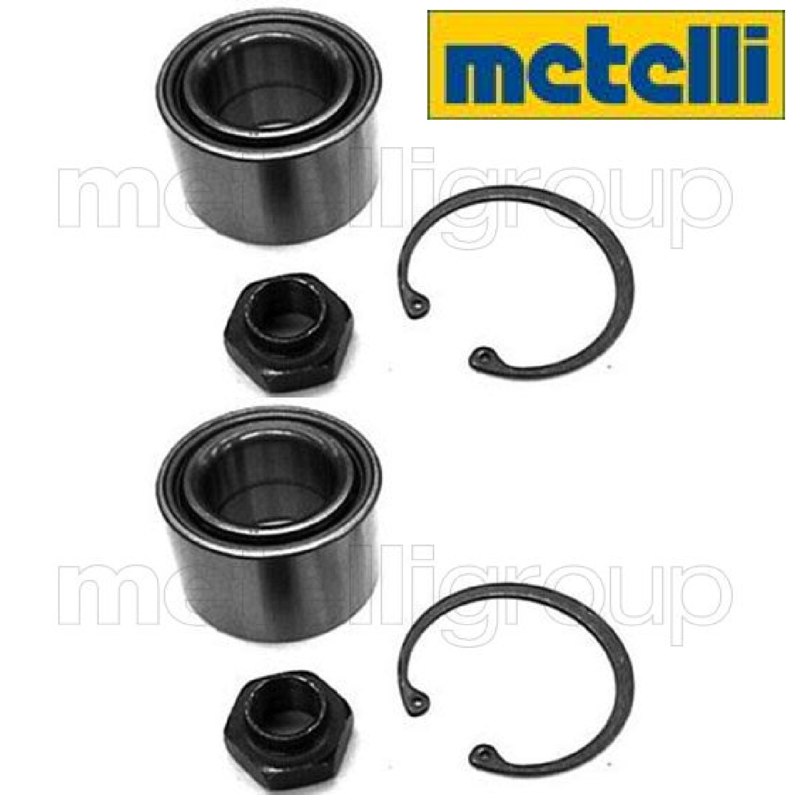 2x Radlagersatz metelli 19-2296 2 Radlager Satz links rechts