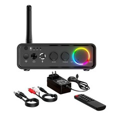 DC12-24V HiFi Stereo Mini Amplifier TPA3116D2 Bluetooth 5.3 IR Headphone 100W 2