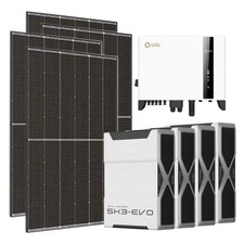 Kit fotovoltaico trifase 10800W inverter Solis 10kW litio 20.8kWh Weco EVO 5k3