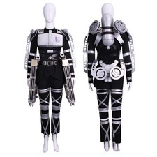Anime Attack On Titan The Finish Season Cosplay Costume Outfits 3D Maneuver Gear
