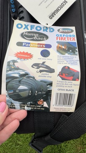 Oxford Sports Firetex Hump Back Heat Resistant Expandable Panniers - Picture 9 of 16