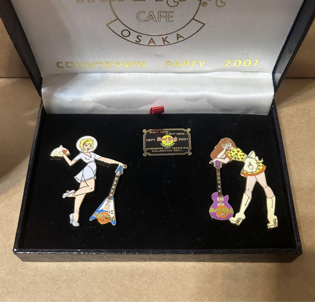 Hard Rock Cafe Osaka 2001 Pins Japan Tokyo Ueno | eBay