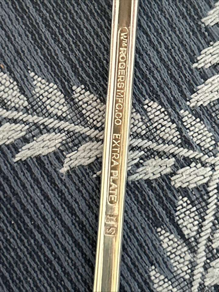 TRIUMPH por Wm Rogers Mfg Co 1941 cubiertos cubiertos cuchara de té helado - Juego de 8 Foto 3 de 3