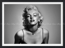 Peelable Wall Sticker Poster Marilyn Monroe Monochrome 594 442mm