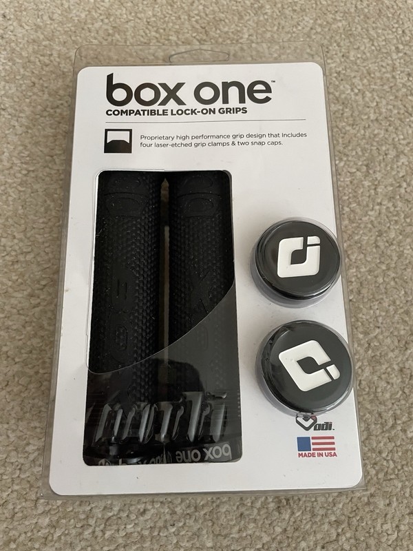 ODI Box One Lock On Handlebar Grip 130mm Black