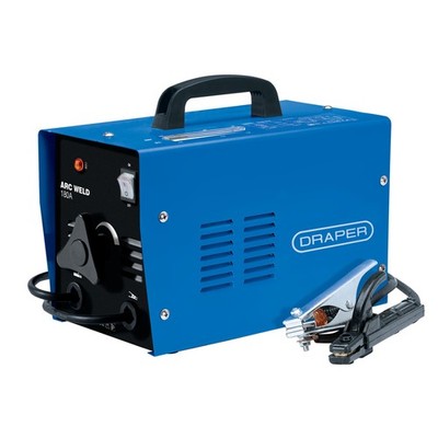 Draper 180A ARC Schweißgerät 230V Tragbar Duty Cycle 10% @180A / 60% @73A 69939