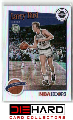 2019 Panini Hoops Premium Stock Basketball Silver Larry Bird #289