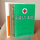 Lot of 3 ~ Book Bundle ~ Vintage American Red Cross Manuals ~ First Aid