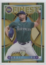 2022 Topps Finest Flashbacks Gold Refractor 16/50 Robbie Ray #14 02u3