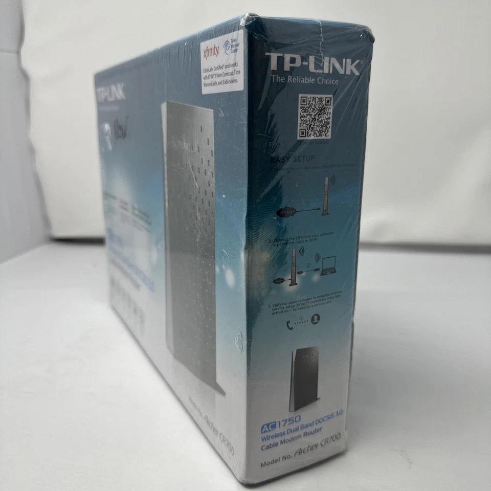TP-LINK Archer CR700 Wireless Dual Band AC1750 DOCSIS 3.0 Cable Router Sealed - Image 2 of 4