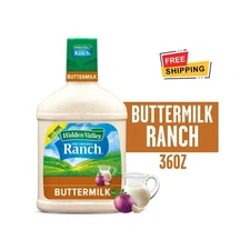 Hidden Valley  Buttermilk Ranch Gluten Free Salad Dressing and Topping, 36 fl oz
