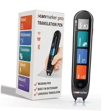  Pro | Translation Pen & Reading Pen for Kids & Adults | Scanmarker Pro Black