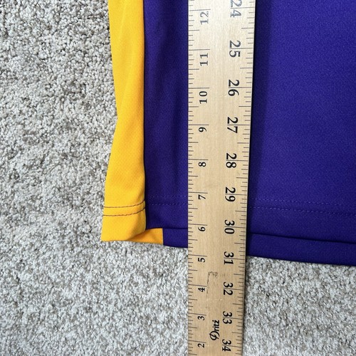 Lakers Steve Nash Adidas Jersey Mens Small Purple Gold Basketball Los Angeles - Picture 6 of 8
