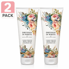 Bath Body Works Dressed in White Body Cream Lotion Ultimate Hydration 8 oz Lot 2