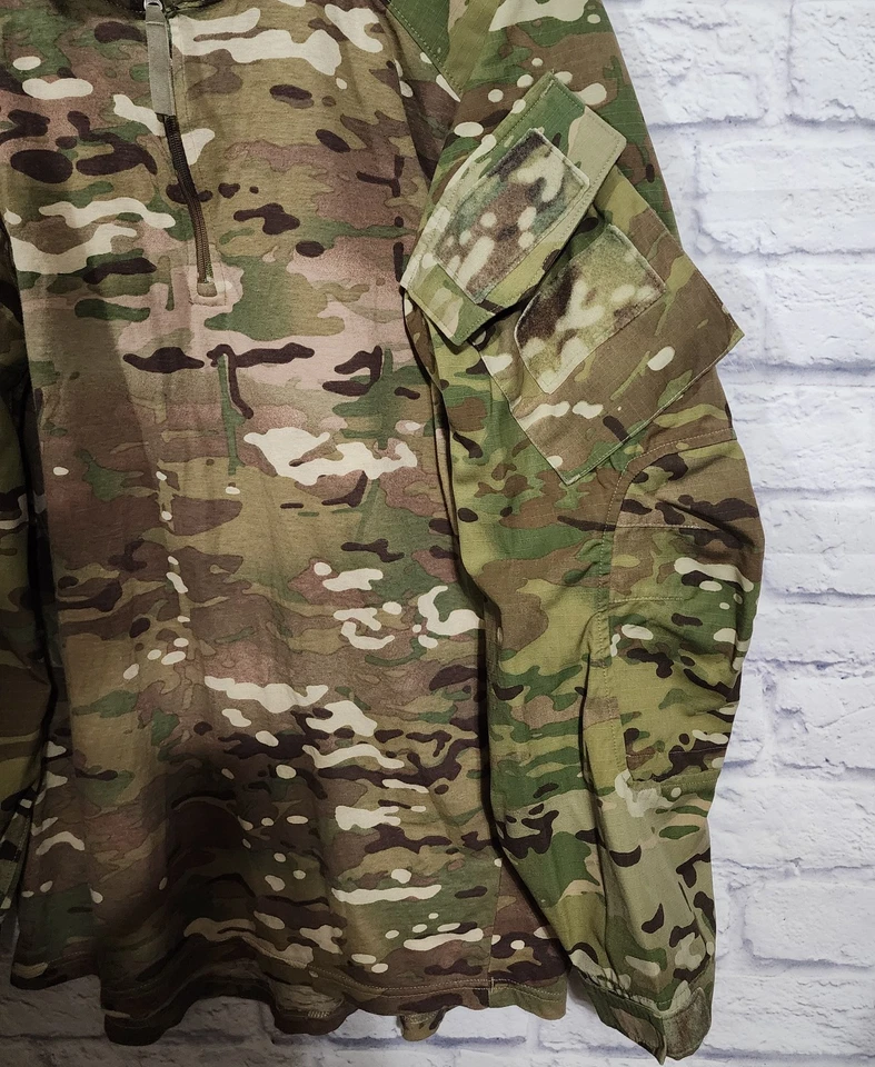 Camisa de Combate PATAGONIA Nivel 9 OCP Multicam 1/4 Cremallera Grande Regular Foto 3 de 4