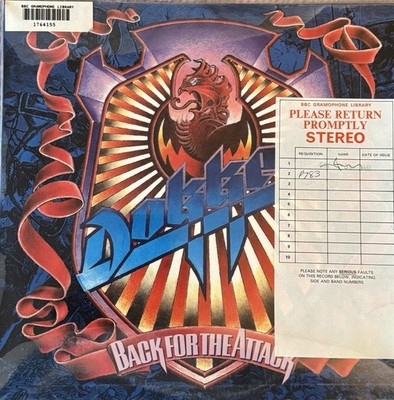 Dokken, Back For The Attack, belonging to the The BBC Collection.