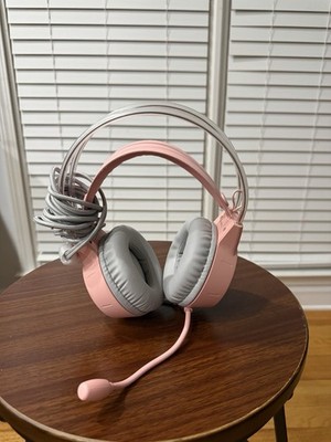 Pink ONIKUMA gaming headset, possibly the K9 or X11 model
