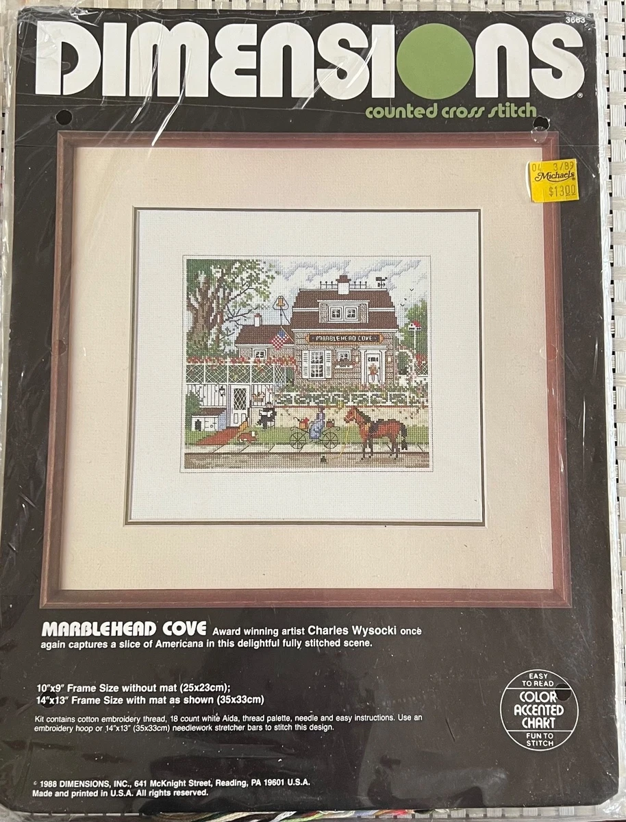 Kit Point De Croix Dimensions – La Magie De L'Été – Charles Wysocki 1995 – Neuf Rare