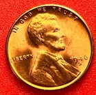 1946-S Lincoln Wheat Cent Penny GEM RED BU From an Original Bank Roll