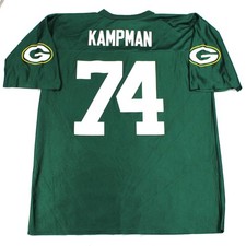 Aaron Kampman Jersey Green Bay Official NFL Team Apparel Shirt Sz XL *Ex Cond