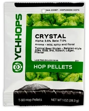 US Crystal Pellets Hops 1 oz for Home Brew Beer Making